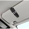 Car Sun Visor Glasses Clip Card Ticket Sunglasses Holder Key Chain For Renault Megane 2 3 4 Twingo Clio Talisman Captur Sandero r888
