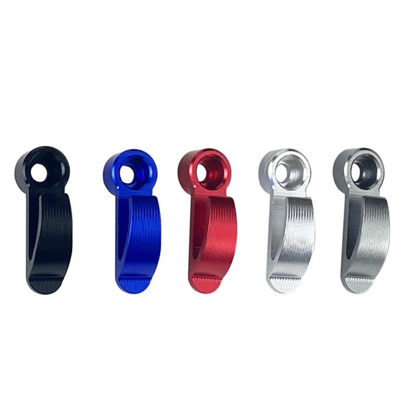 Universal Cnc Aluminium Alloy Motorcycle Single Hole Hook Helmet Bag Carry Hook Holder For Bike Electric Scooter Motorcycle