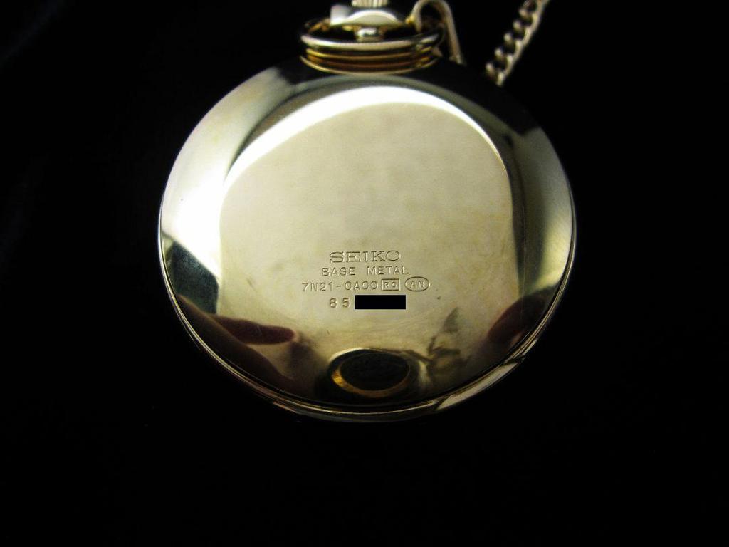 [USED] SEIKO Gold Pocket Watch