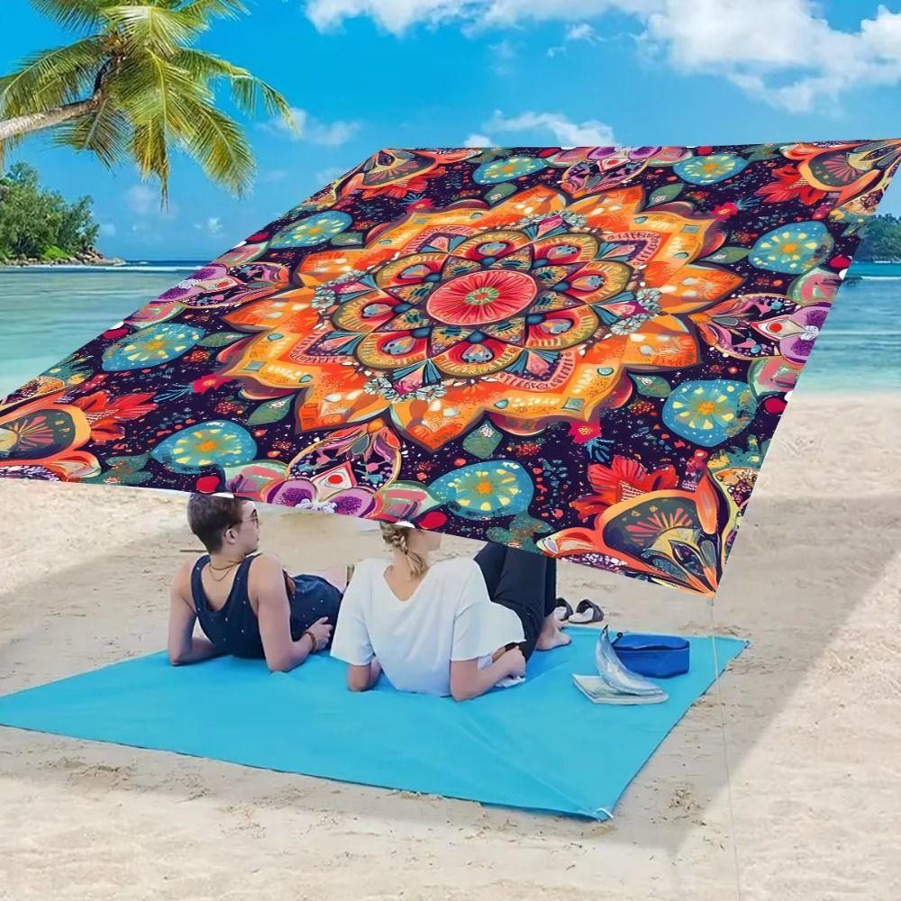 Waterproof Fabric Shade Cover Rectangular Shape UV Block Shade Sunshade Sail Swimming Pool