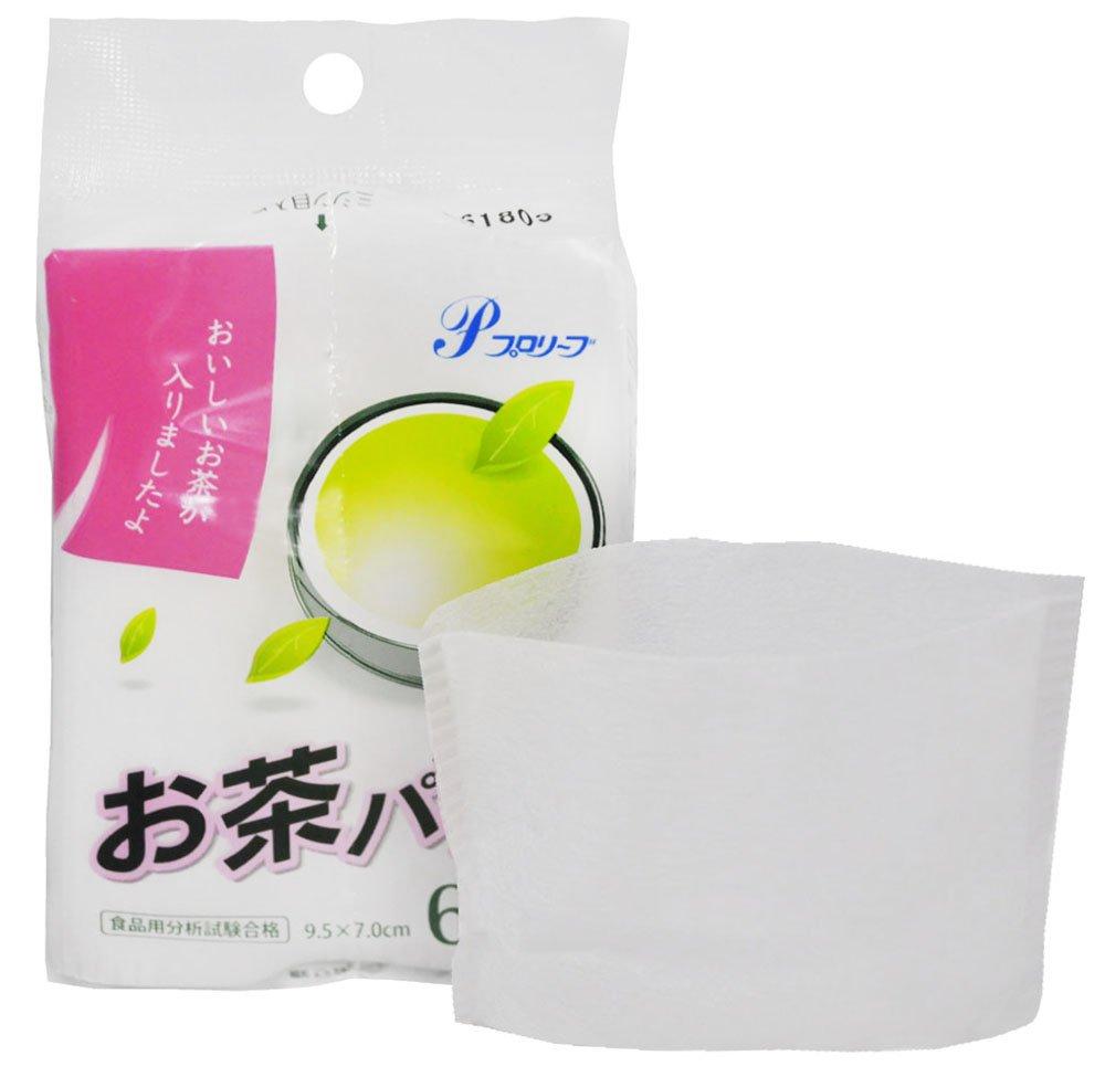 Zenkakyo Tee 60 60 x Hergestellt in 60 Stück Packung, Ungebleicht, Stück, Ungebleicht, Stück, 9,5 7cm, Japan,