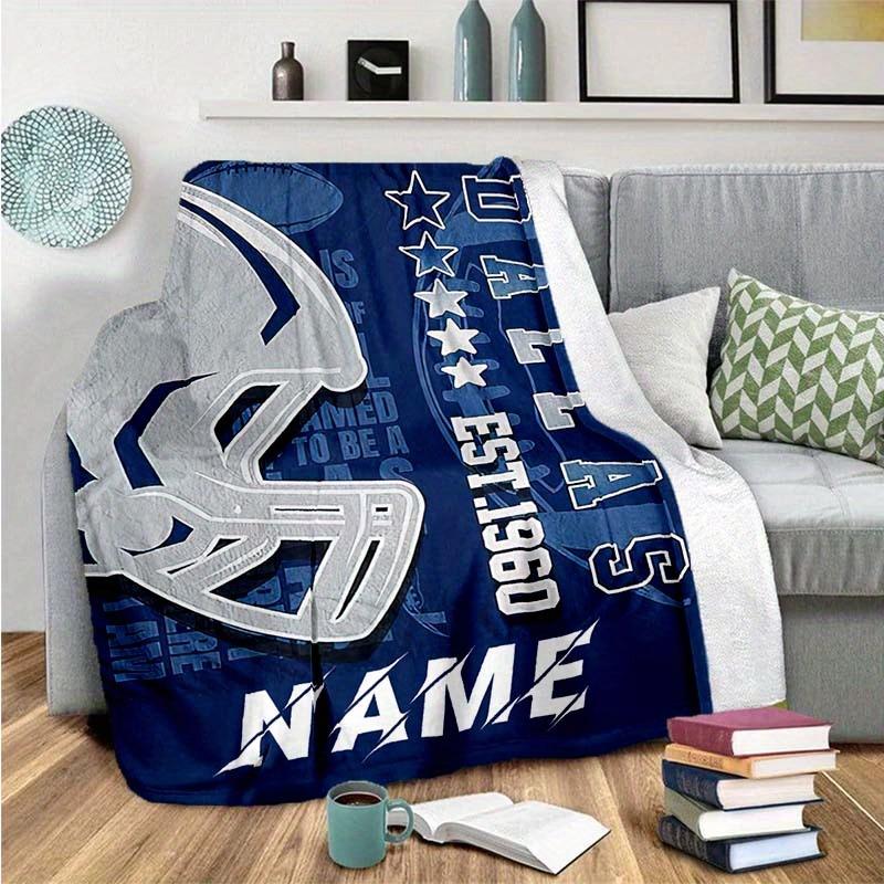 Rugby Fans Customize Your Name Blanket Warm Comfortable And Soft Blankets Are Suitable For Home Lunch Break Blanket Office Sofa Sofa Gift To Relatives