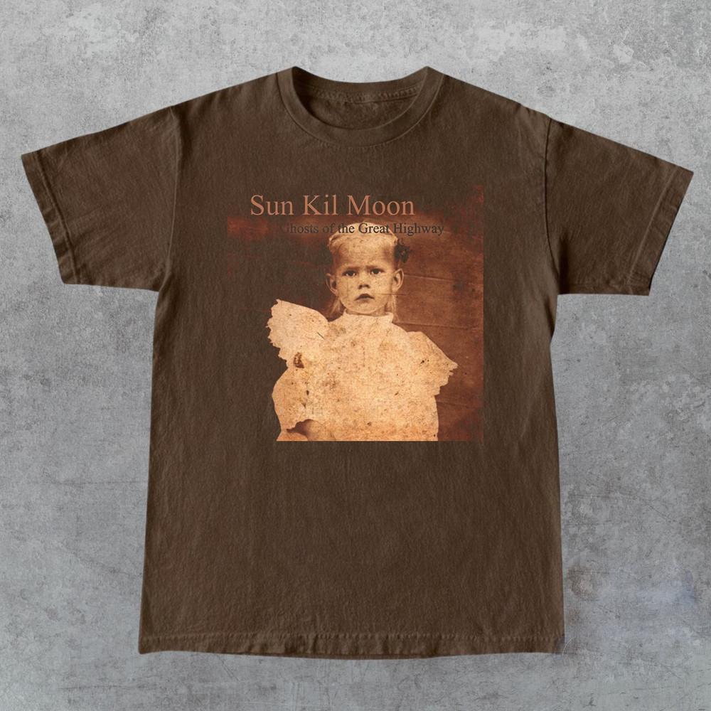 

SUN KIL MOON Band GOSTS OF THE GREAT HIGHWAY T Shirt Full Size S-5XL Unisex T-Shirt S