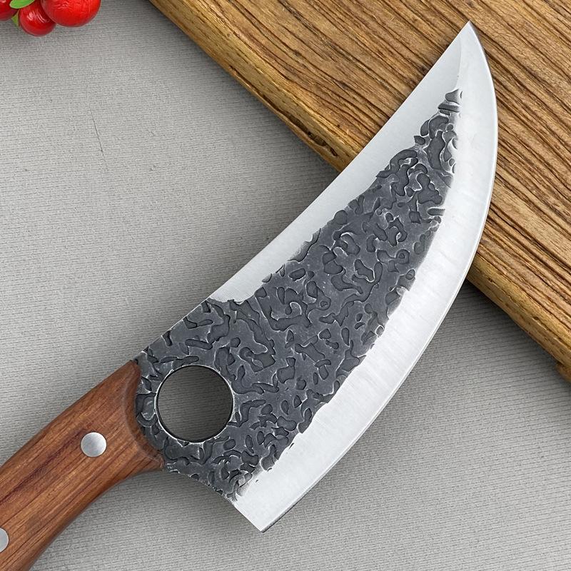 Schmieden Küchenmesser Chef Ausbeinmesser Metzger Schneiden Fleischerbeil Angelmesser Kochmesser