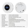 Advanced 2 In 1 Carbon Monoxide Smokes Detectors Featuring Real Time Display & High Accuracy Sensors for Household