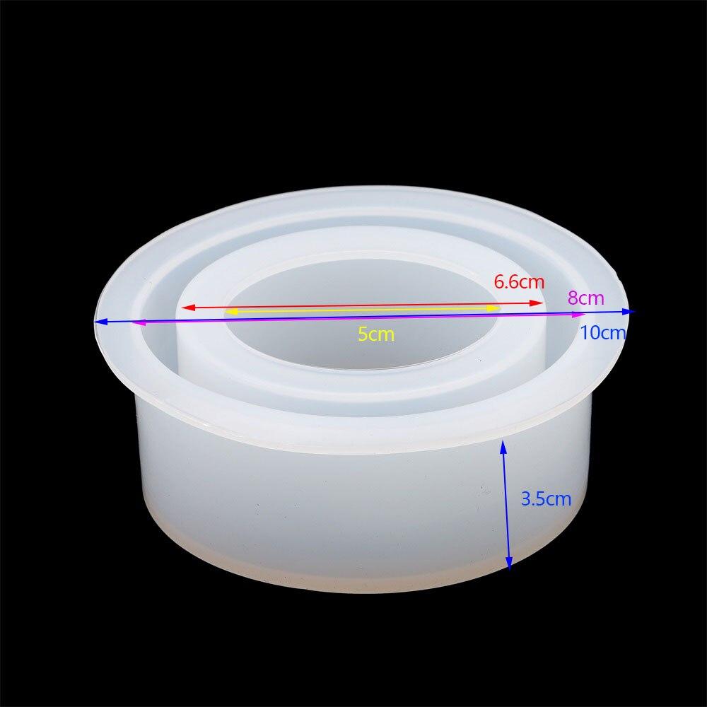 1 st Armband Harts Epoxiformar Blandad storlek Gjutformar Silikon UV Hartsformar Verktyg för gör-det-själv smycken Tillbehör