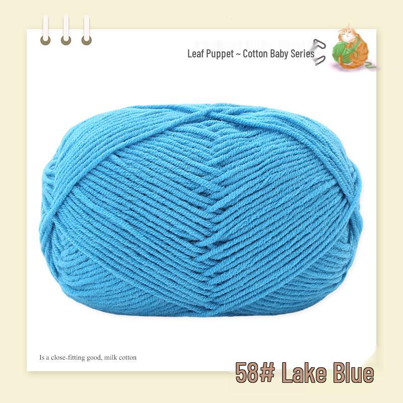 Yao Ou Handmade Crochet Flower Bouquet DIY Kit with 4-ply Combed Cotton Yarn
