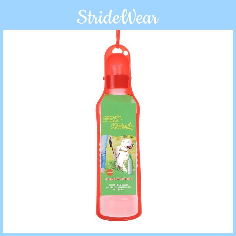 Strapazierfähige Kunststoff-Haustierwasserflasche Automatischer Hundewasserspender Für Outdoor-Aktivitäten Großhandel Haustierbedarf