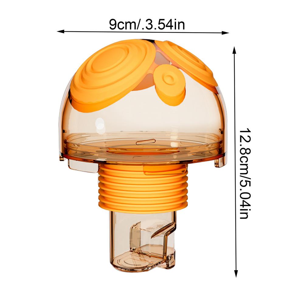 

Уплотнитель для канализации кухонной раковины, силиконовое уплотнительное кольцо для канализации, уплотнительная заглушка для слива в полу, кухонные принадлежности, герметичная крышка с защитой от запаха оранжевый