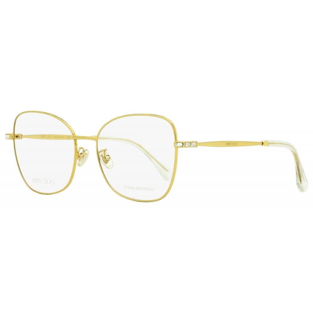 

Jimmy Choo Женские квадратные очки JC286G J5G Золотые 55 мм j5g