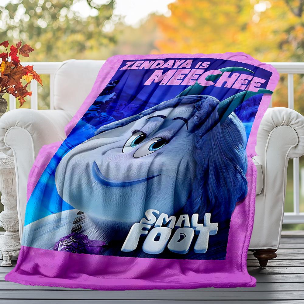 1PC Zendaya Meechee Outdoor Flannel Blanket Soft Plush Decor for Picnics, camping,Bedroom, Playroom, Office1157A