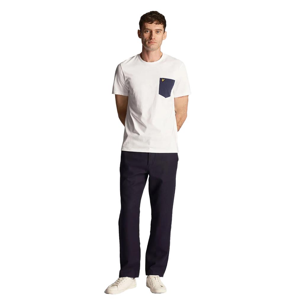 Lyle & Scott Mens Contrast Pocket T-Shirt