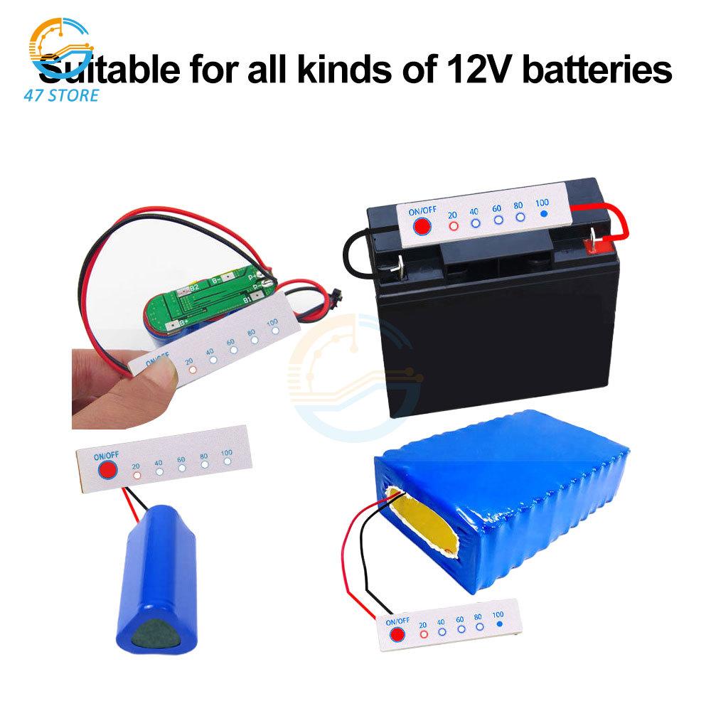 1S 3S 4S 18650 Lithium-Akkupack Akkuladezustandsanzeige Panel LED Prozentanzeige Tester Li-po Li-ion Kapazitätsanzeige