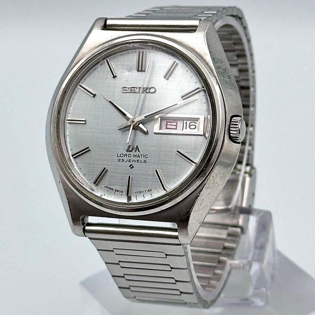 Used 1969 Seiko LM 5606-7010 Silk Grain, September 1969