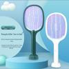 2-in-1 Electric Mosquito Swatter with Wall Mount