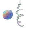 1~10PCS Bird Repellent Pet Thickening Elastic Lanyard Reflective Strong Flash Garden Decoration Wind Spinner Spiral Laser
