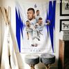 Dynamo Moscow Spark Wall Hanging Printed Fabric Blanket Decorative Tapestries for Bedroom Living Room Home Decor