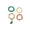 2023 Autumn/Winter Christmas Colorful Patchwork Beaded Finger Rings Collection