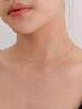Obla (Silver 925) Skinny Chain Necklace_2Color Jn011