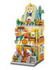 LOZ 1652 City Street Egypt Sphinx Pharaoh Obchod Prodejna Architektura Model Mini bloky Cihly Stavebnice Hračka pro děti Dárek Bez krabice