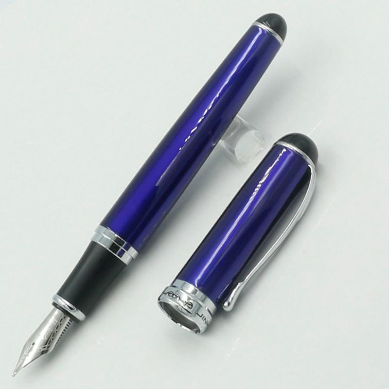 JINHAO X750 Перьевая ручка Роскошные элегантные ручки Шариковая косая тип Ираурита Перо Пишущая ручка Канцелярские товары Офисные школьные принадлежности One Pen No Box