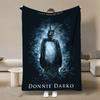 Coperta di Flanella Classico Film Horror Donnie-Darko Morbida per Bambini e Adulti Copriletto Peluche per Divano Plaid Coperta Pranzo per Divano Letto