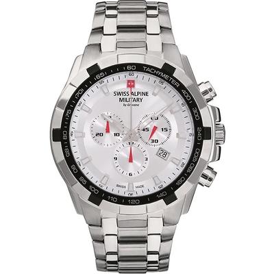 By Grovana Star Fighter Chronograph Silver Dial Quartz 7043.9132 100M Men's Watch