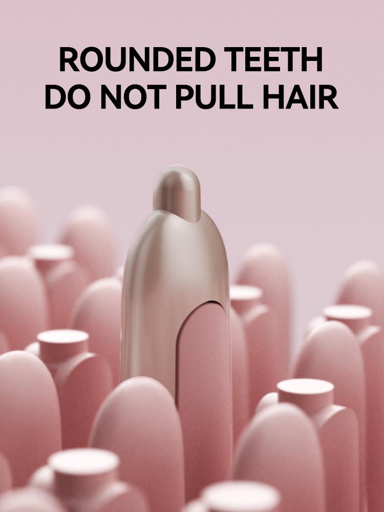 Electric Hot Comb Multifunctional Straight Hair Straightener Comb Negative Ion Anti-Scalding Styling Tool Straightening Brush