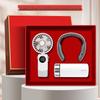 LED Digital Display Fan & Neck Massager Gift Set
