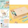 Tool Box For Kids Wooden Screwdriver Set Educational Toy For Early Learning