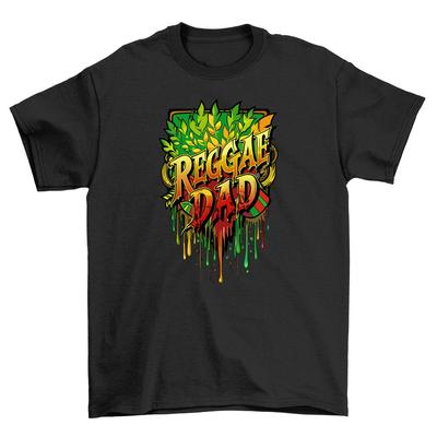 Reggae Papa Vibes - Lustig und Cool! 100% Baumwolle, Unisex-T-Shirt mit Reggae Dad D