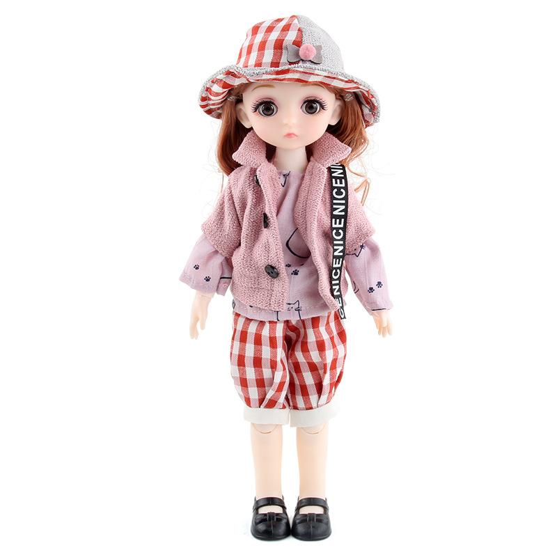 Constellation Vinyl Doll Girl Toy 13 Joint Dressup Cancer Doll Princess Large Gift Box