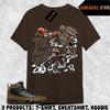 Hemd Passend zu AJ 9 Olive Sneaker Passendes T-Shirt The Goat MJ T-Shirts T-Shirt