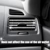 Bling Car Vent Outlet Moulding Trim, 10PCS Rhinestone Vehicle Air Conditioner Decorative Strip, Diamond Straight Seal Strip Line Decoration,