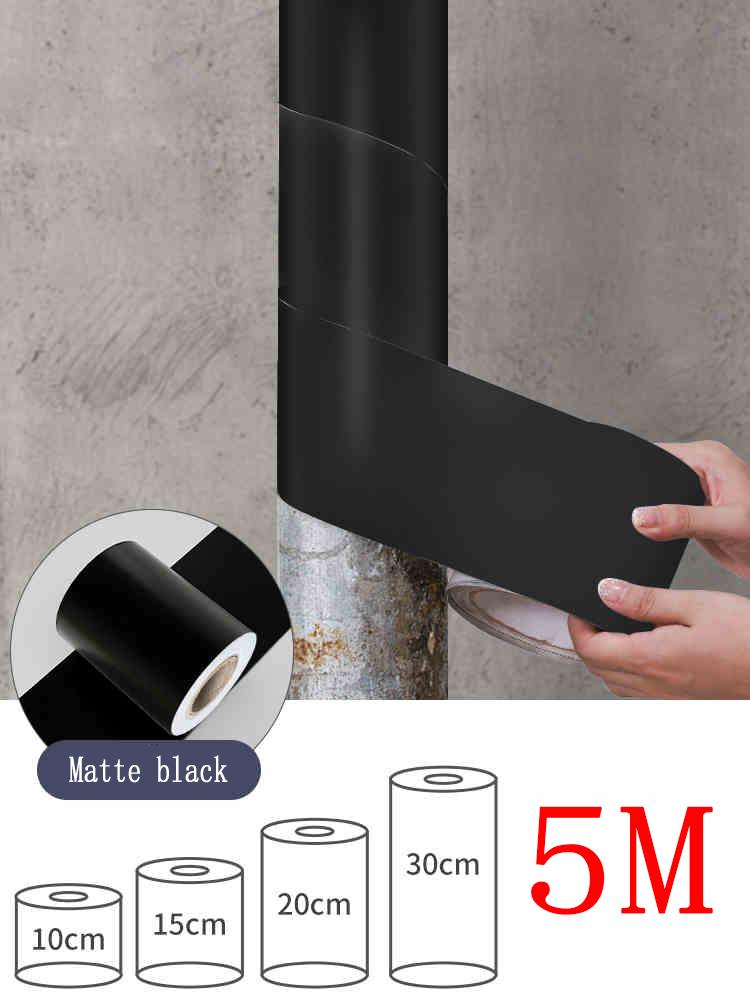 

Decoration Cover For Sewage Pipes Kitchen Gas Fire Bathroom Pipes Wrapped Beautification For Ugliness 10cm wide 5M