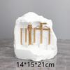 European Creative Roman Building Resin Art Ornaments Living Room TV Cabinet Model Room Porch Home Decor