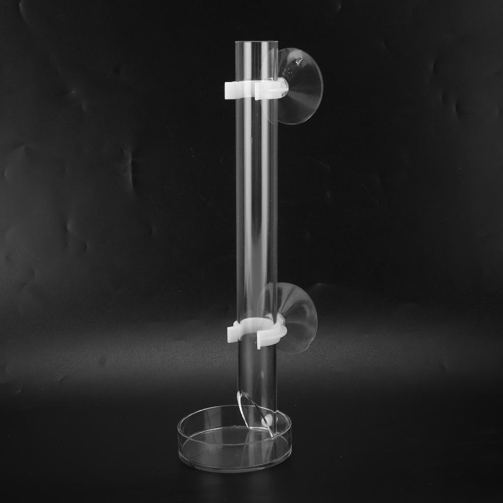 Shrimp Feeding Tube Acrylic Transparent Shrimp Feeder for Fish Aquarium