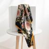 Mulberry Silk Silk Scarf for Mother In Law and Elder Gift Thin Sunshade Women's Square Scarf Elegant and Versatile
