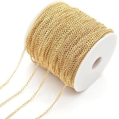 DIY Jewelry Accessories Iron Encryption Chain Extension Chain Tail Chain Necklace Bracelet Material