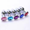 Small Size Anal Toys Butt Plug Stainless Steel Anal Plug Sex Toys Adult Product