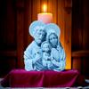 Candle Making Molds Portrait Chocolate Mould Art Craft Making Tool Resin Casting Mold For Wax Soap Scented Candle Home Decor