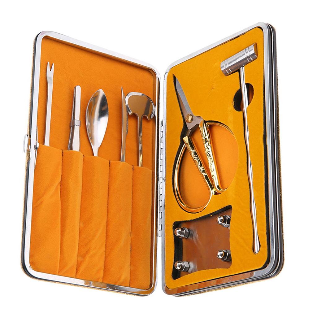 8 peças de ferramentas para quebra de lagosta e caranguejo em aço inoxidável, conjunto de ferramentas para frutos do mar, presente