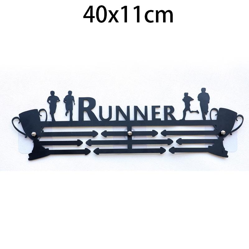 Gold/Black Medal Hanger Display Holder Rack for Marathon Running Medal Display Holder for Wall Medal Display Hanger Award Hange