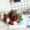 Imitation Rose No-watering Realistic No Withering Anti-fade Long Lasting DIY Wedding Home Decoration Cloth Artificial Rose Home Supplies