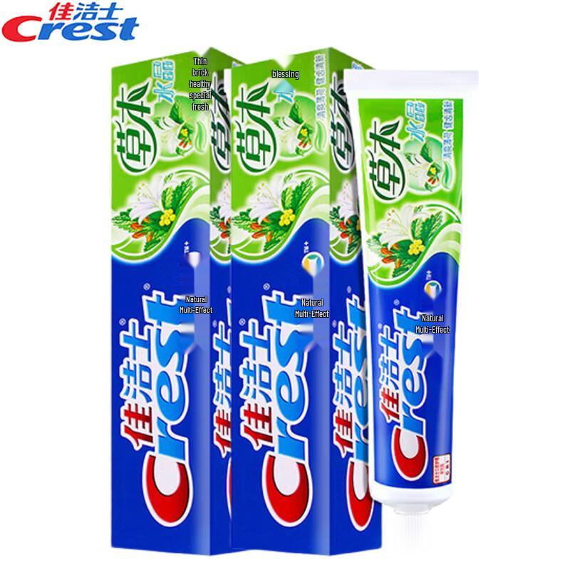 Crest Herbal Crystal Toothpaste