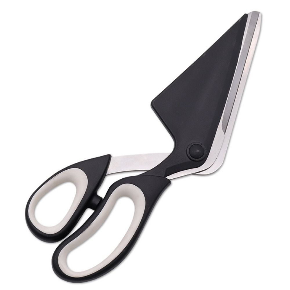 Handle Detachable Ultra Sharp Stainless Steel Pizza Shovel Pizza Scissors Kitchen Tool Pizza Cutter