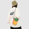 Contrast Shoulder Bag Commuter Small Square Bag Lightweight Mobile Phone Bag