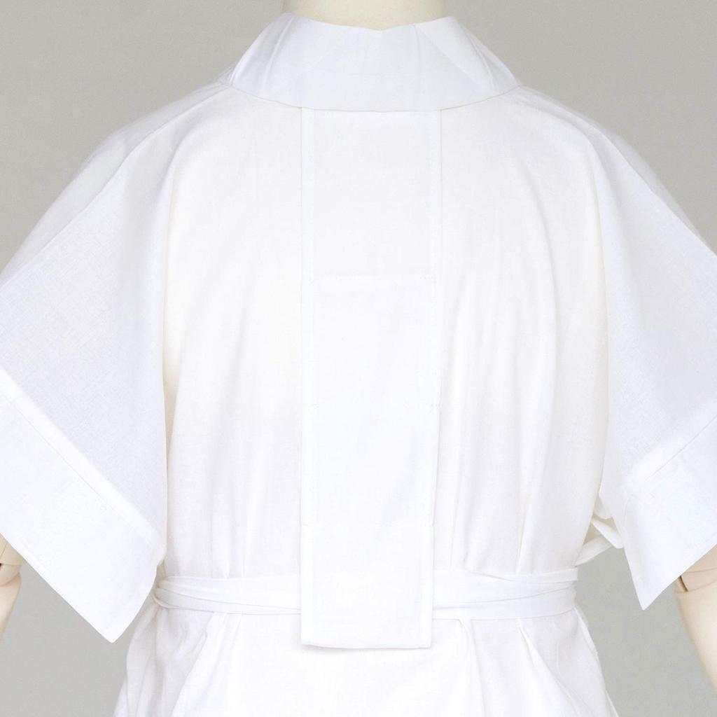 Washable set spare all year kimono collar [KYOETSU] half-kimono undergarment, 2-piece (half-kimono undergarment, sleeves), underwear, Yuzen, round,