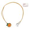 Sound Aids Lanyard Cord Orange Shape Anti Lost Sound Amplifier Holder Clip for Older People Dual Ear