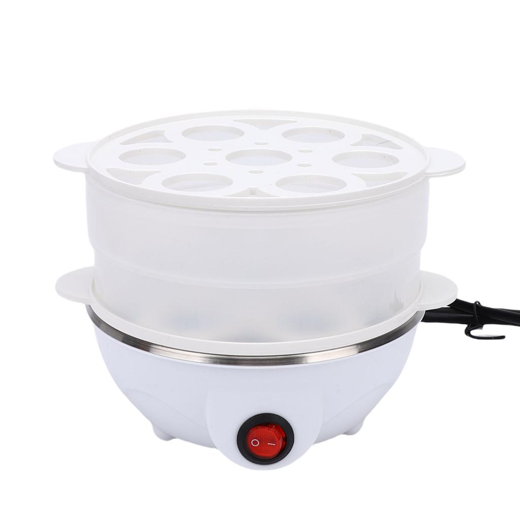 3 Tier Egg Cooker Multifunctional Compact Electric Egg Cooker for Breakfast Hard Boiled Eggs